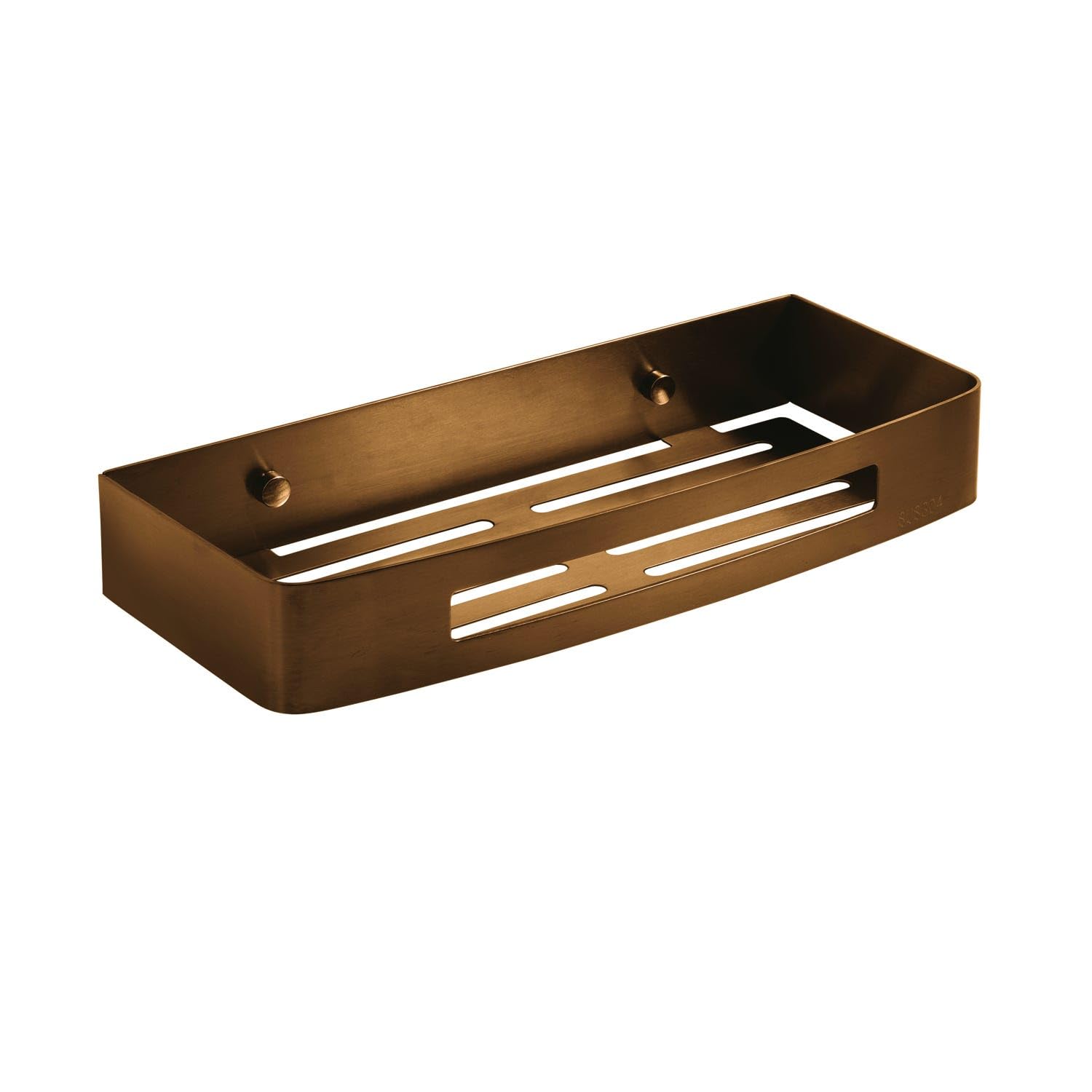 Kiamami Valentina Portaoggetti Doccia Rettangolare Acciaio Inox Oro Rosa