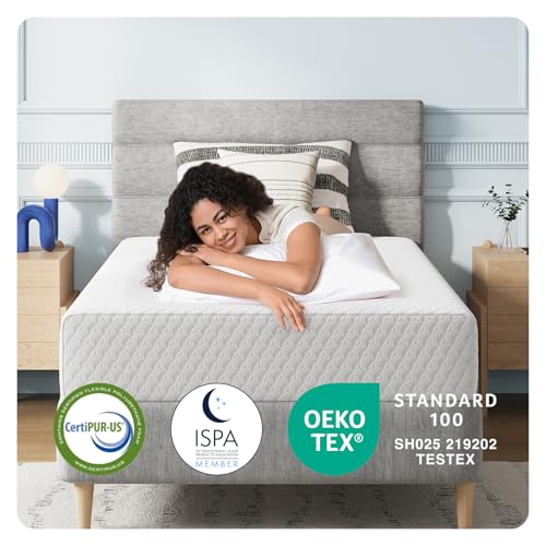 Image of Avenco Full Size Mattress 8 Inch, Medium Firm Memory Foam Mattress in a Box | Pressure Relief, Refresh Sleep, Breathable Fabric, Skin Friendly, Compressed in a Box, CertiPUR-US, Foam Colchones