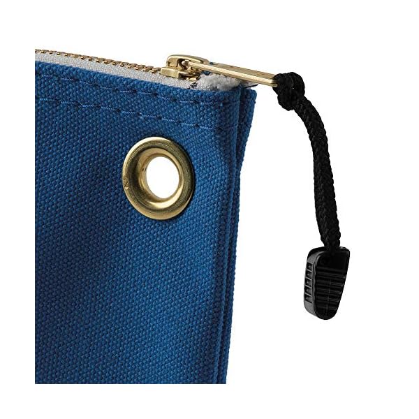 Klein Tools 5539LBLU Reißverschlusstasche, große 40,6 cm Canvas-Werkzeugtasche zur Aufbewahrung von Werkzeug, mit… – Bild 6