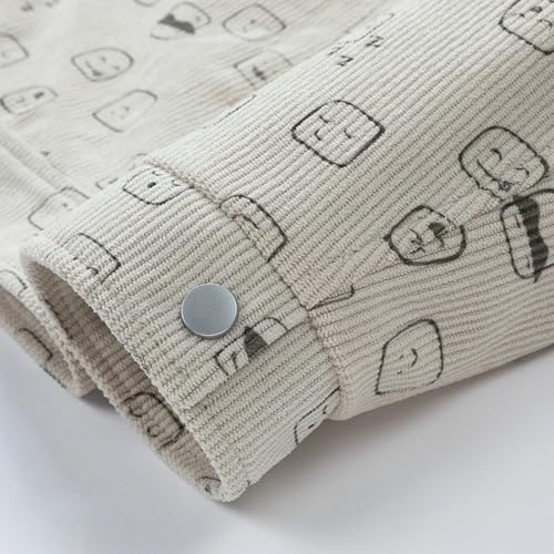 Men's Casual Jackets Stylish Corduroy Winter Outerwear Comfortable Thickened Design for Everyday Wear2