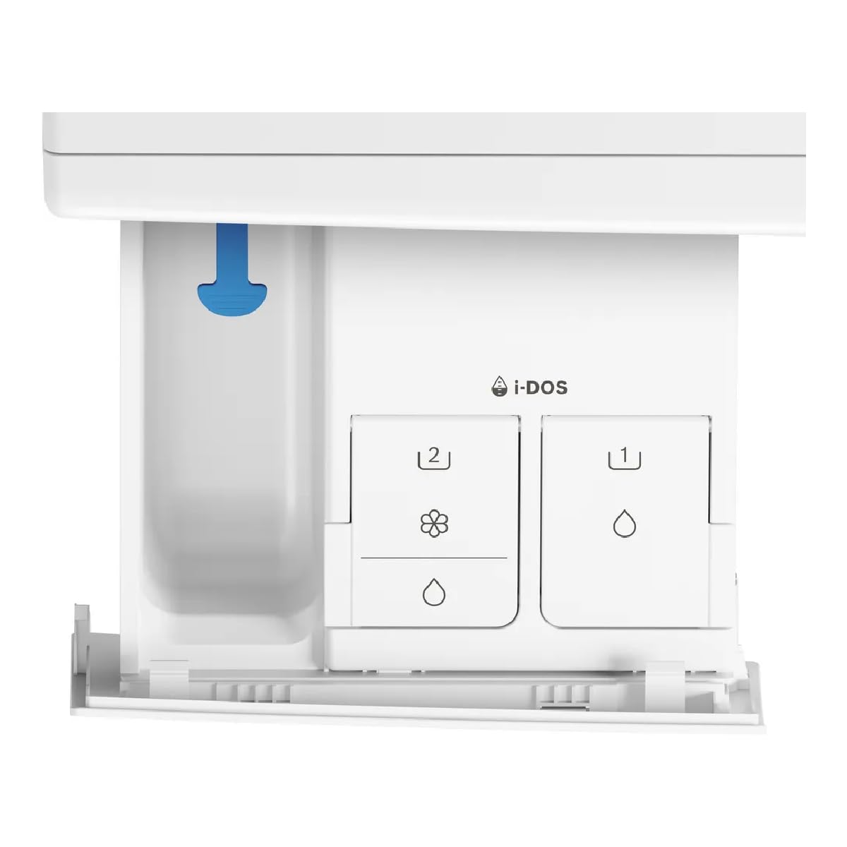 Bosch Frontlader-Waschmaschine, 9 kg, Serie 6, i-DOS, IronAssist, Home Connect, Pause + Ladung, weiß, WGH244A0ES