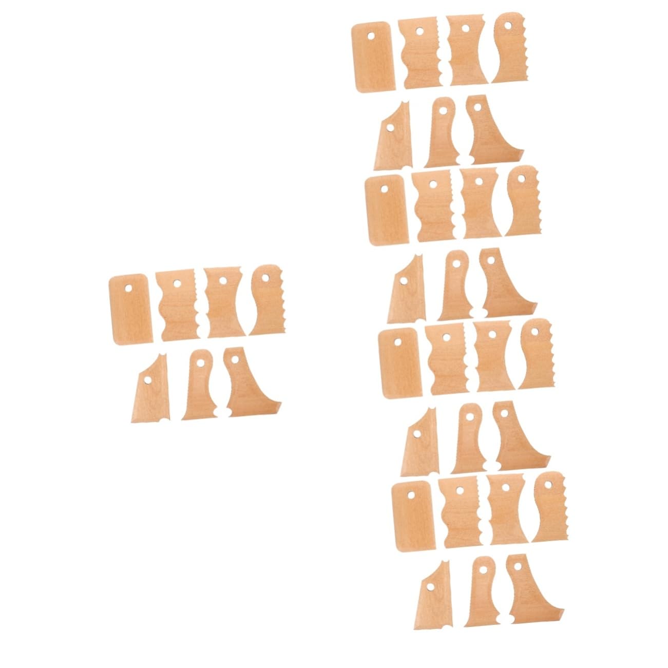NUOBESTY 35stücke Teiliges Töpfer Professionelle Modellierwerkzeuge Für Polymer Robuste Und Langlebige Sculpting Tools Für Kreative Bastelprojekte Und -tonarbeiten