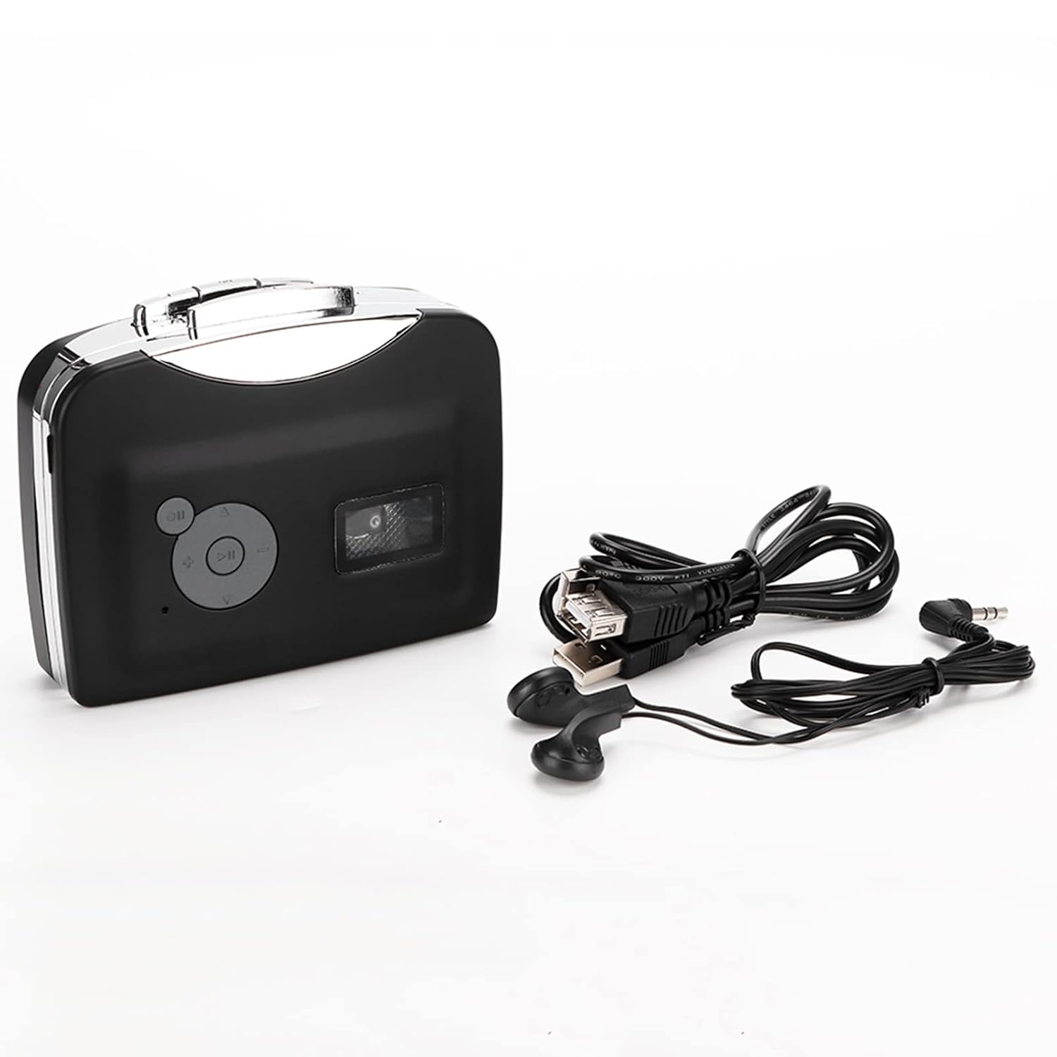 EZCAP230 Cassette to MP3 Converter, Stereo USB Cassette Digital Tape MP3 with Headphones, Easily Convert Old Tapes to MP3, Fast Converting, Wisoqum5bd92p4ft