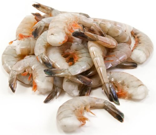 Pike Place Fish Market, Wild Medium White Prawns (21-25 count), Previously Frozen, 16oz