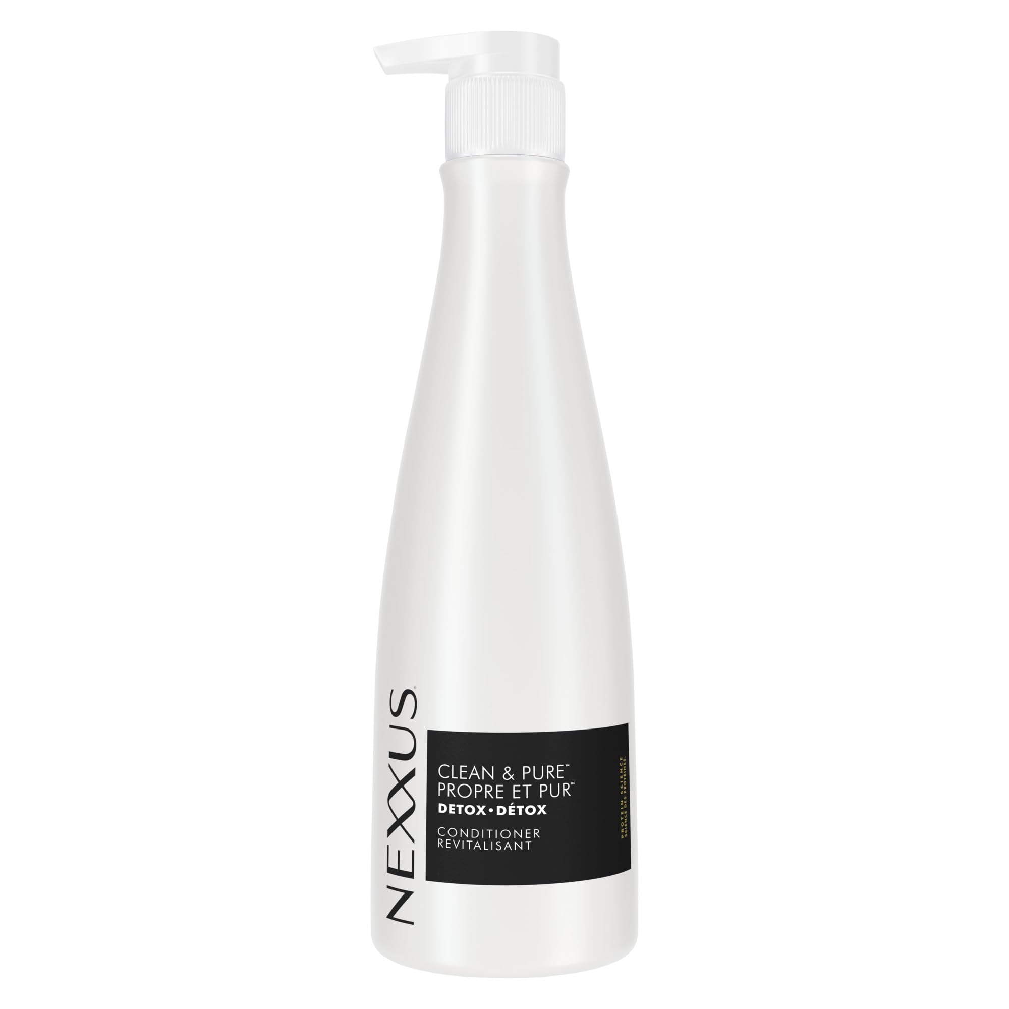 Nexxus Clean & Pure Conditioner Detox for Professional-Level Hair Care Powered by Clarifix Balancer Technology with Lactic Acid 13.5 oz