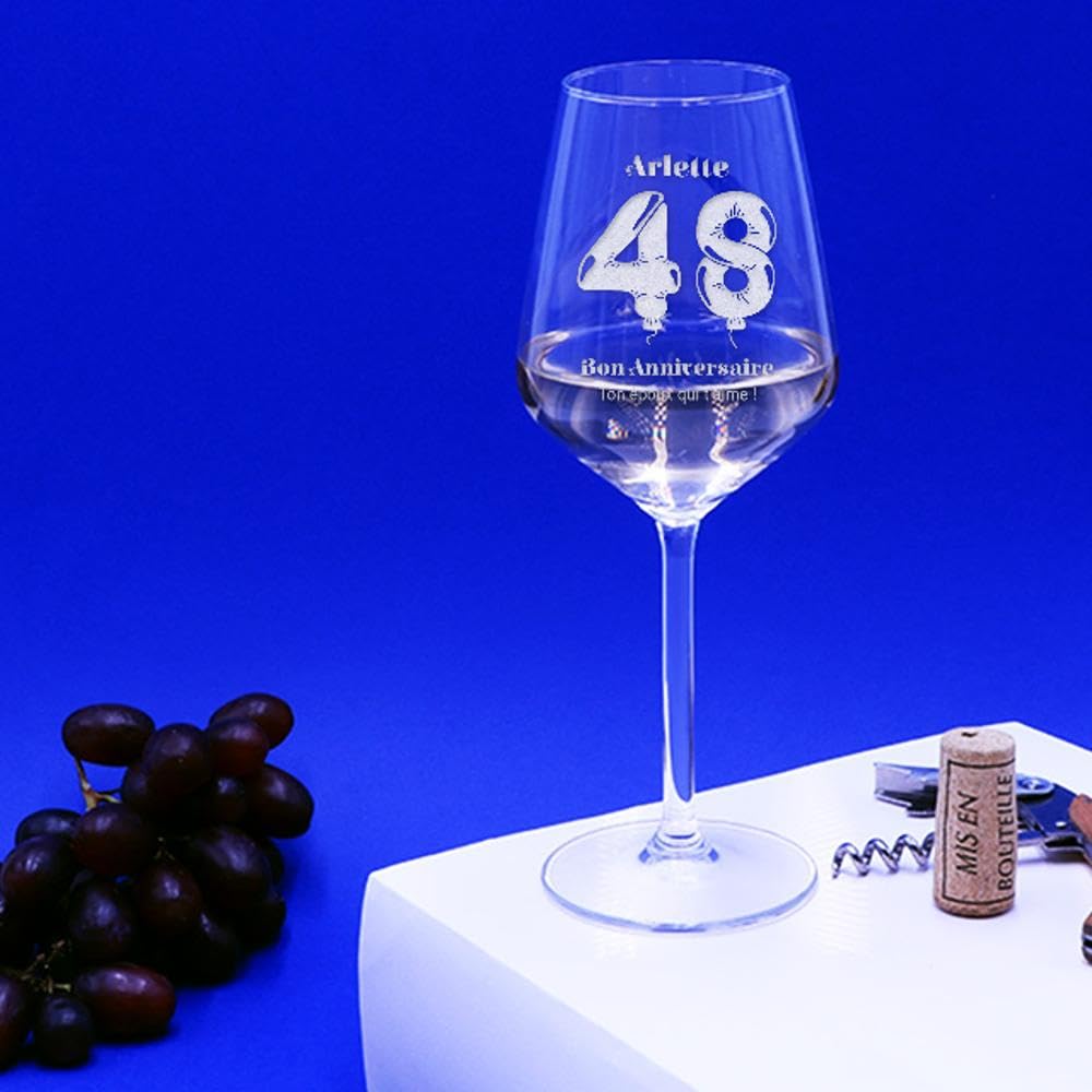 Verre personnalisable anniversaire - Communication des entreprises