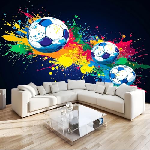 Papier peint photo 3D éclaboussures peinture décoration murale 300x210