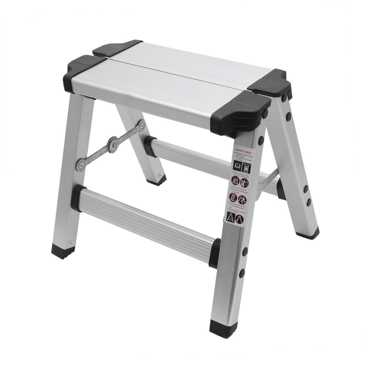 Alipis Sgabello Pieghevole in Lega di Alluminio Portatile Sedia da Pesca e Trekking Leggera Design Salvaspazio Sgabello Multiuso Stabile per Campeggio e Uso Domestico
