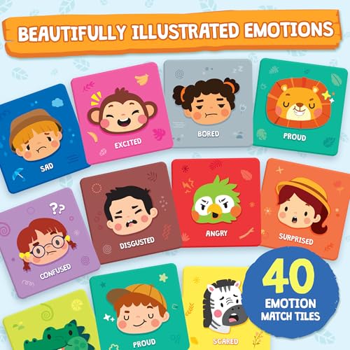 ThinkPsych Find & Match - Feelings Safari miniatura 2