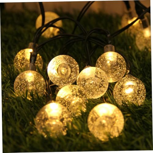 Luces LED Solares Burbuja 5m Exterior Patio Jardín miniatura 7