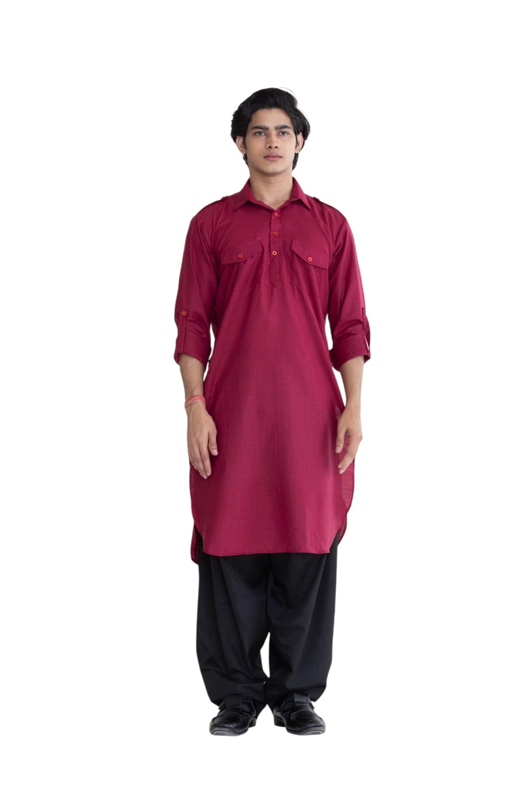 Men's Pure Cotton Pathani Salwar set-picture-24