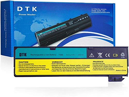 DTK Notebook Laptop Batterie Li-ion Akku für Lenovo IBM Thinkpad L450 L460 T440s T440 T450 T450s T460 T460P T550 T560 P50S W550s X240 X250 X260 Series[5200mAh]