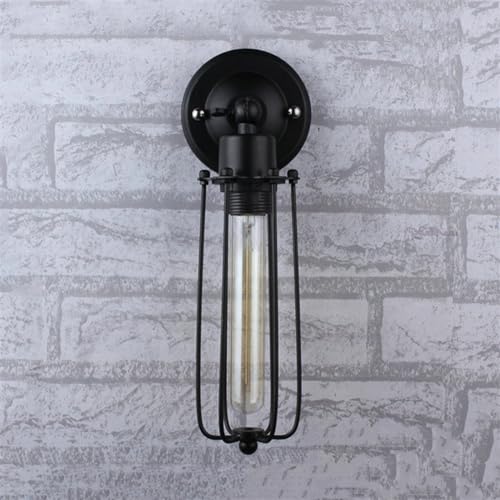 Lámpara retro de pared para iluminar escaleras oscuras y zonas de paso con estilo loft 5