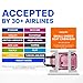Underseat Cabin Sized Cabin Luggage Trolley Rucksack Backpack 40x25x20cm for Budget Airlines TR-001 (Pink)