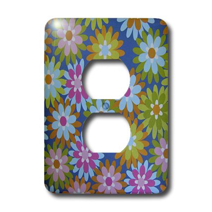 3dRose lsp_7515_6 Sweet Floral cache-prise pour une chambre parentale romantique