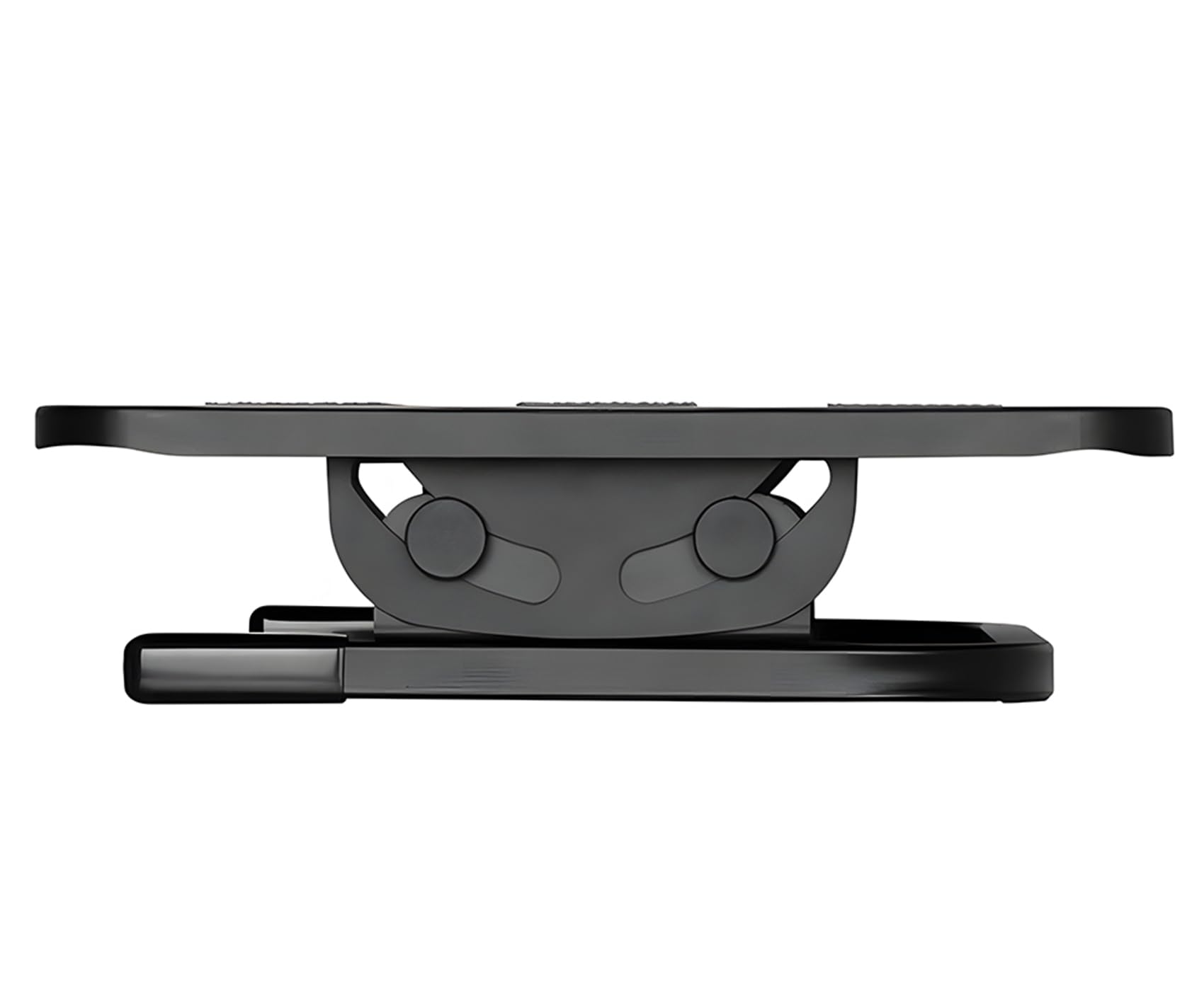 HDWR FeetFleet-09 Repose-pieds de bureau réglable, antidérapant | Appui ergonomique sous les jambes, surface antidérapante, noir, pour bureau et télétravail