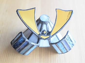 ⭐︎・ステンドグラスのミニ兜(KB49) ⭐︎様専用・ステンド