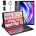 VASOUN Tablet 10 Inch Android 15, 8 GB+32GB ROM(TF 1TB Expandable),4-1 Android Tablets,Five-Core,5G WiFi,6000 Mah,Tablet PC with Keyboard,Mouse,Case, Stylus