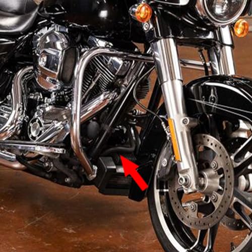 Image of Motorcycle Oil Cooler Hose Line Fit For Harley Touring Electra Glide Street Glide Road King Road Glide 2011-2016 Black