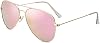 Lentes de sol SOJOS polarizados aviador para hombre y mujer, clásicos vintage 5