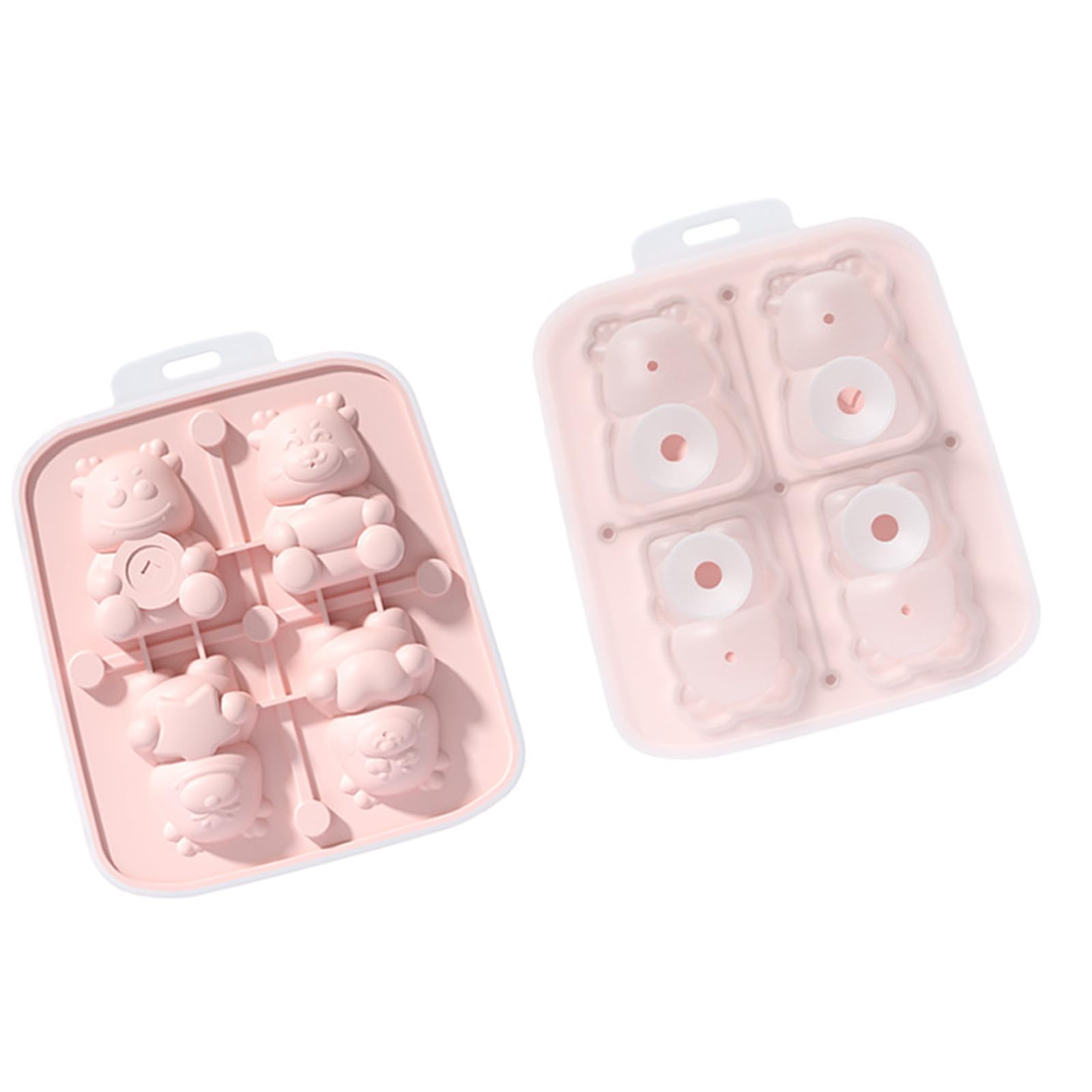Tsophreniq Dragon Shape Ice Mold Tray Food Grade Silicone Maker Mold for Whiskeys Drinkers and Bartenders Little Dragon Shape Maker