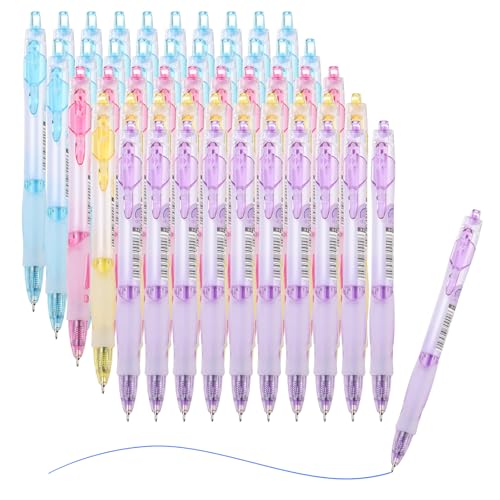 Bolígrafo retráctil M&G de tinta azul de 0.38mm, pack de 50 piezas para oficina