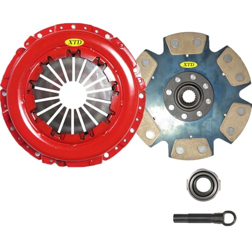 AMC Stage 4 Clutch Kit Compatible With 2012-2018 Hyundai Accent 2012-2017 Veloster Non-Turbo 2012-2018 Kia Rio 2010-2016 Soul 1.6L