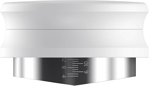 Miniatura 4 de Normcore Herramienta de distribución de café de 2.303 in - Nivelador de espresso con base de hoja en V para portafiltro de café de 2.283 in -
