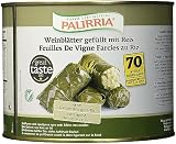 Palirria Weinblätter Dolmas - 1x 2,1kg - gefüllt mit Reis und Kräutern, von Palirria, traditionell griechische Dolmades, vegane Fertigmahlzeit in der Vorratsdose