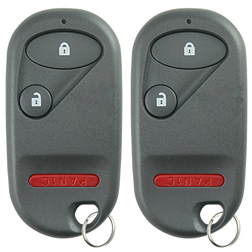 KeylessOption Keyless Entry Remote Control Car Key Fob Replacement for NHVWB1U521, NHVWB1U523 (Pack of 2)