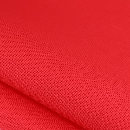 Image of KCS 4 /6 pc of 12 inch x 18 inch(30cmx45cm) 18CT Counted Cotton Aida Cloth Cross Stitch Fabric (6 pc, Light Blue+Red+Light Steel Grey)