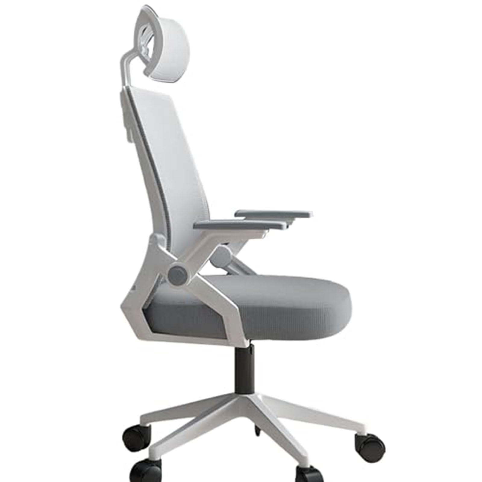 Silla De Oficina Ergonómica, Silla De Gaming con Respaldo Alto Ajustable, Silla De Trabajo Reclinable, Cómoda Y Giratoria 360°, para Personas Altas Y Corpulentas, con Soporte Lumbar