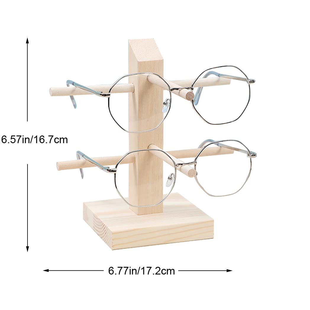 Brillen Display 4-Pair Metalen Zonnebril Retail Display Stand Tabletop Eyewear Storage Rack Sunglass Glass Rack Frame Bril Display Standhouder(Goud) Zonnebril Rek