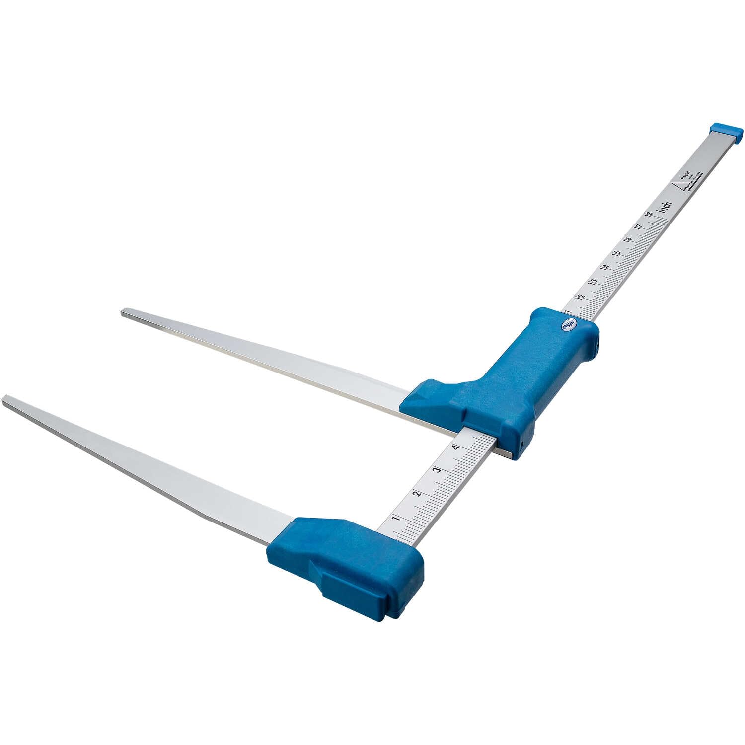 Mantax Blue Tree Caliper, Inches Only, 40", Graduated in 10ths on Both Sides, Heavy-Duty Aluminum Diameter Measuring Caliper for Forestry, Timber Cruising & Log Scaling