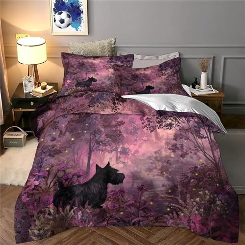 Housse de couette Traîneau du Père Noël en microfibre résistante et douce lit Super King - 6