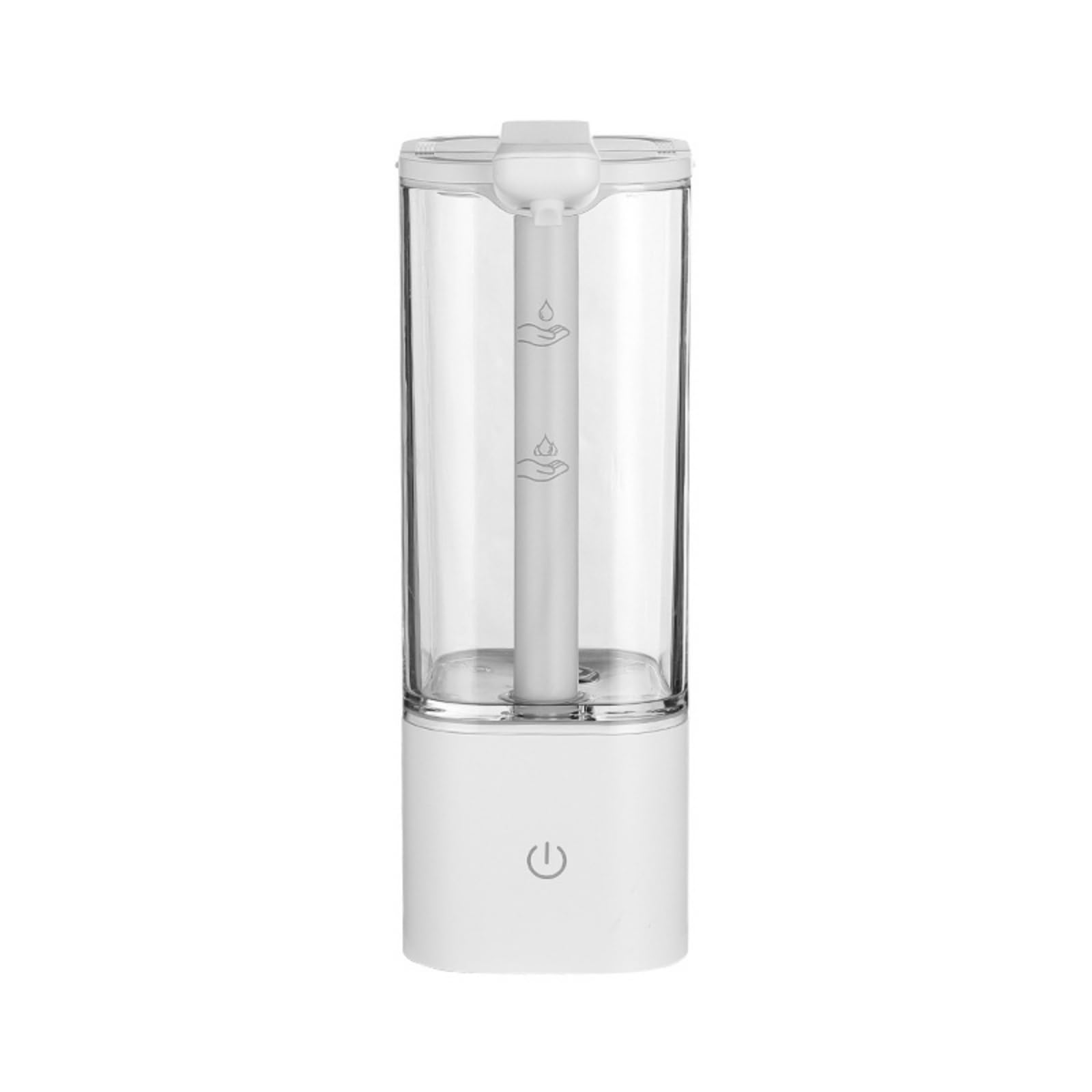 Dispenser Sapone Automatico Dosatore Erogatore Touchless Sensore di Movimento Serbatoio Trasparente 550ml Beccuccio, Bianco, style to 1