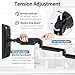 ErgoFocus Triple Monitor Desk Mount for Computer Screens up to 32