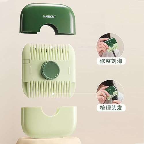 Miniatura 3 de Paquete de 2 recortadores de cabello divididos, 2 en 1 con cubierta protectora de ABS, recortadora de pelo de puntas abiertas, diseño a prueba de