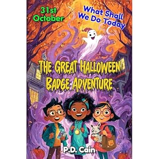 The Great Halloween Badge Adventure Audiobook By P.D. Cain cover art