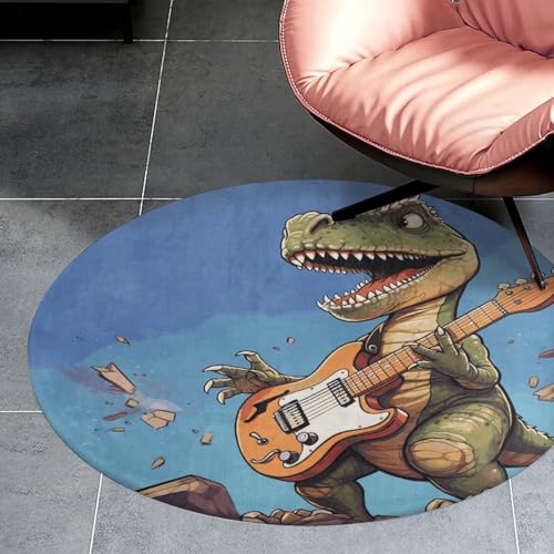 Alfombra de dinosaurios pequeña alfombra lavadora para evitar suelos fríos en cuarto de niños 3