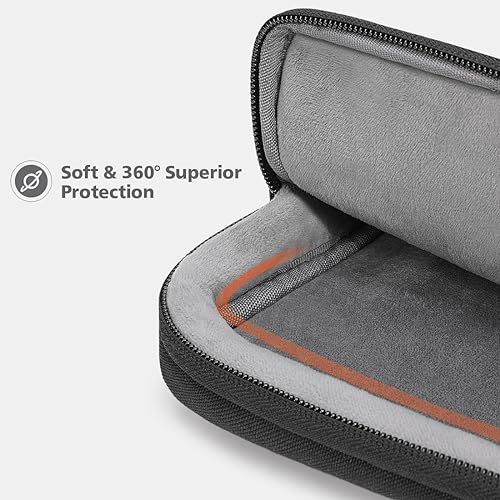 KIZUNA Laptop Bag Case 12.5-13 Inch Computer Shoulder Sleeve Briefcase for MacBook Air 13 M3 M2 2024/iPad Pro 13 M4/MacBook Pro 14 M2 M1/14 Lenovo ThinkPad X1 Carbon/13.3" Yoga Slim 7i Carbon,Black4