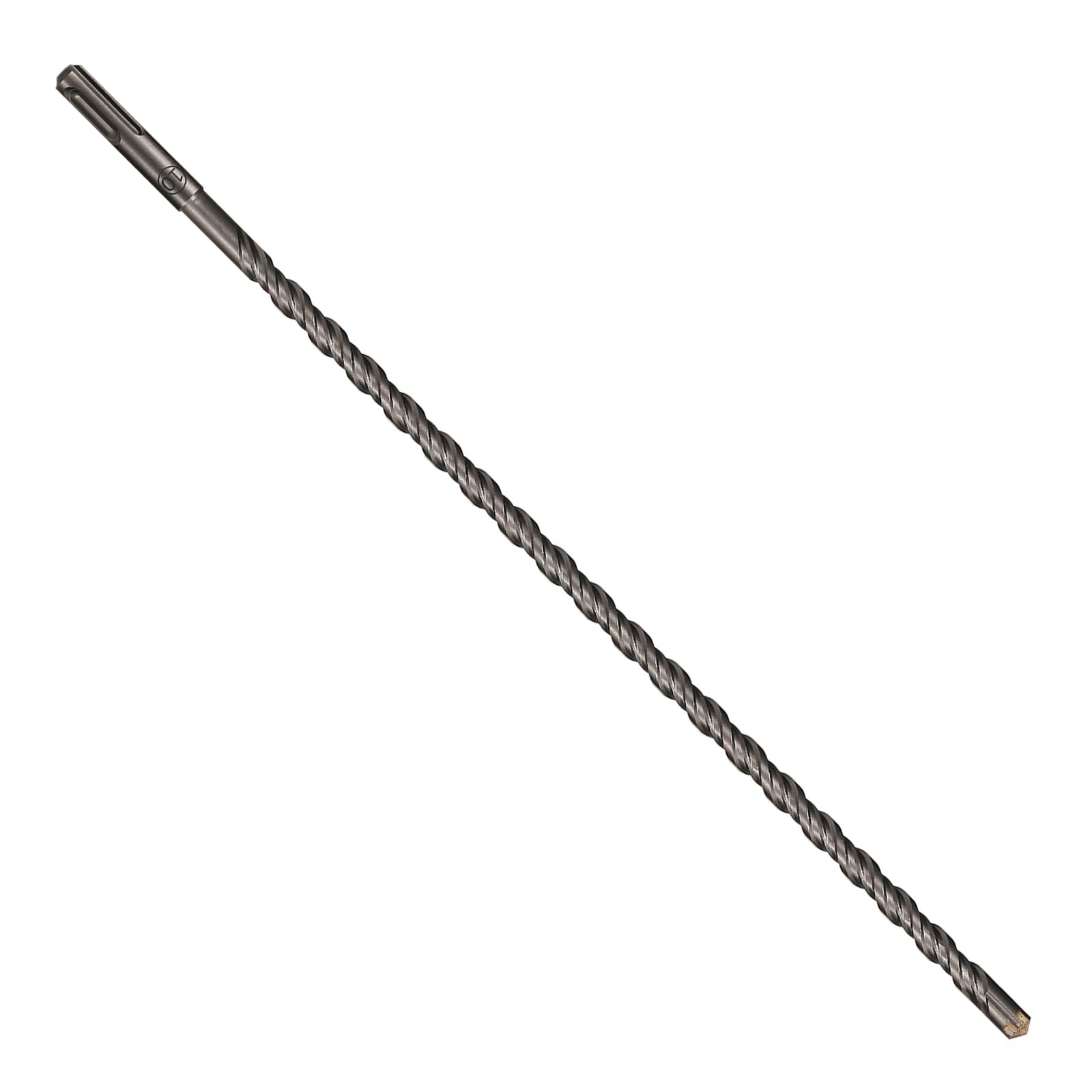 Vearter 10mm x 400mm SDS Plus Concrete Drill Bit, YG8C Carbide Tipped 40Cr Shank Rotary Hammer Drill Bit