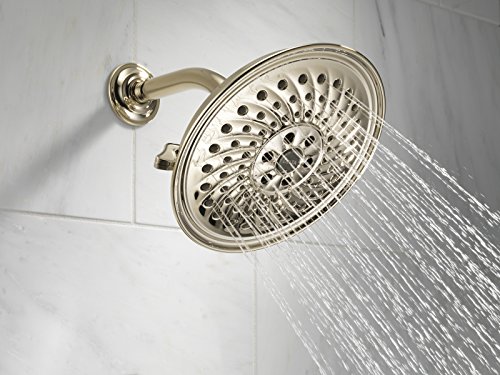 Delta 52687-Pn 3 Setting H2O Kinetic Traditional Raincan Showerhead, Polished Nickel #TOP2