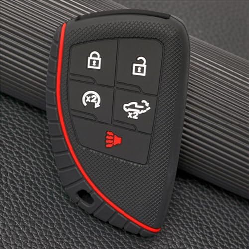 Étui en silicone pour clé auto Chevrolet Silverado idéal pour le chantier