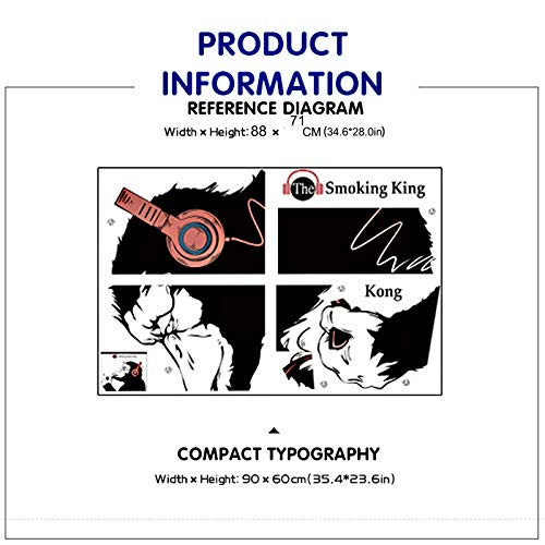 Amoda Music Monkey Wall Decor Stickers The Smoking King Kong Cool Animals Gorilla Wall Art Murals For Living Room Teen Bedroom #TOP1