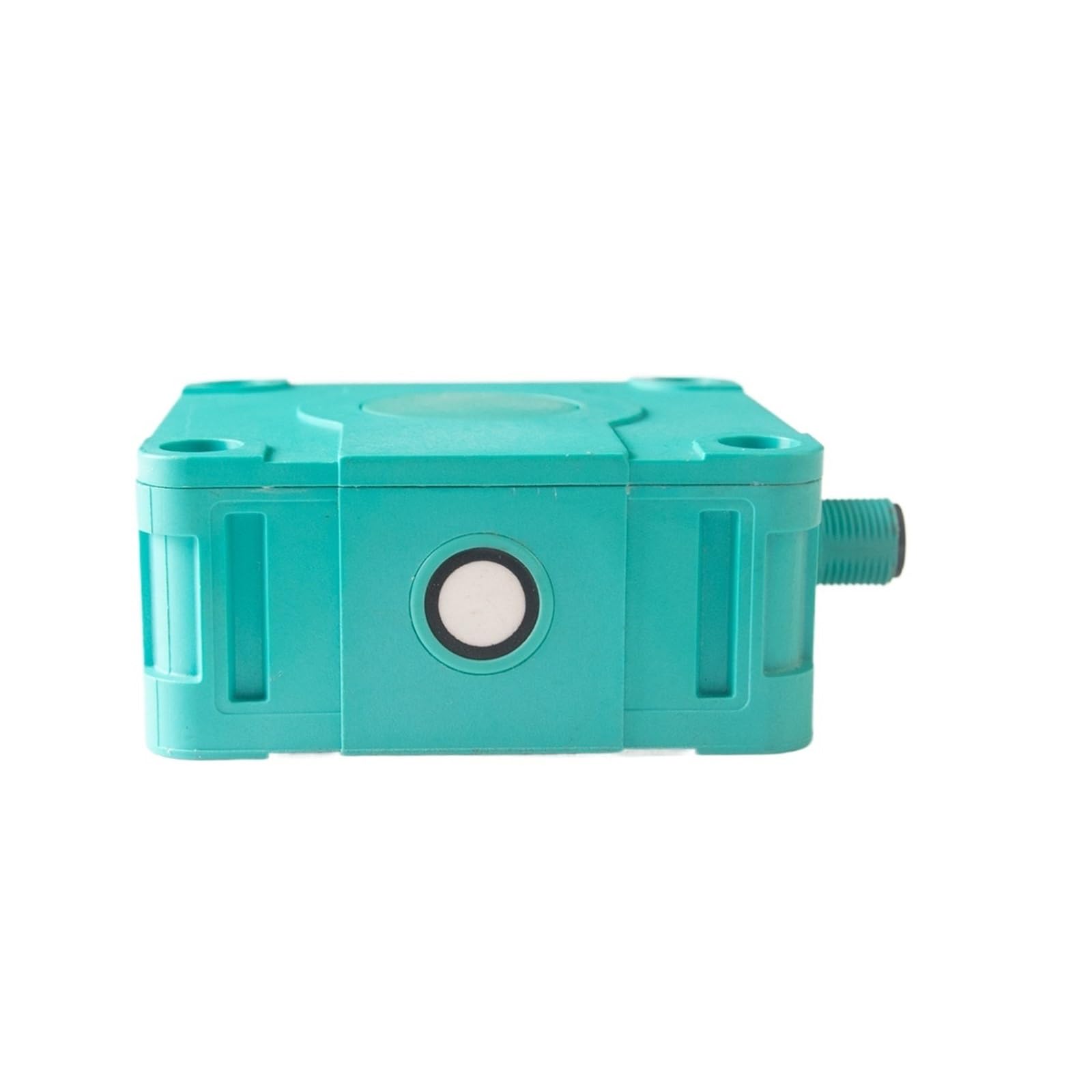 Sensor ultrasónico cuadrado NPN PNP NO NC Sensor de detección ultrasónico analógico 10-30 V 0-10 V 4-20 mA Interruptor de proximidad ultrasónico(Black)