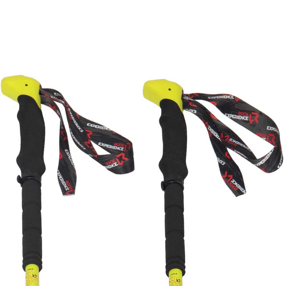Rock Experience REUH01201 Dynamic X Pole Bastoncini da Trekking Sulphur Spring U