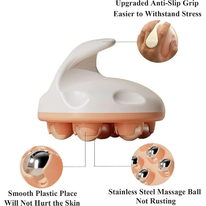 VYOM TRADING Roller Massager Manual Hand Roller Massager glove with balls 360 rotation ball Muscle Relax slimming Massage Glove Full Body Massager finger roller ball Massage Roller VYOM TRADING Roller Massager Manual Hand Roller Massager glove with balls 360 rotation ball Muscle Relax slimming Massage Glove Full Body Massager finger roller ball Massage Roller