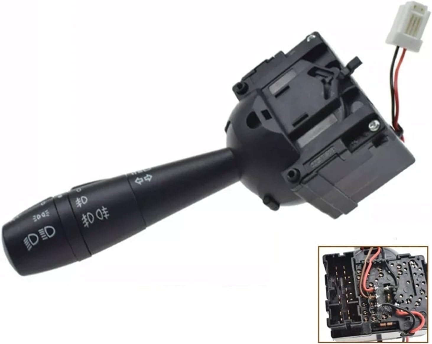 Headlamp Dimmer Blinker for Dacia for Dokker for Duster for Lodgy for Logan 8201167981 Turn Signal Headlight Combination Switch Left Turn Headlight Windshield Wiper Switch