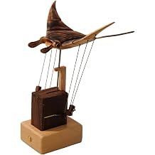 3D Wooden Bionic Model, Marine Biological Manta Rays Dynamic Set, Creative Desktop Decor & Gifts for Adults, Craft Hobbyist